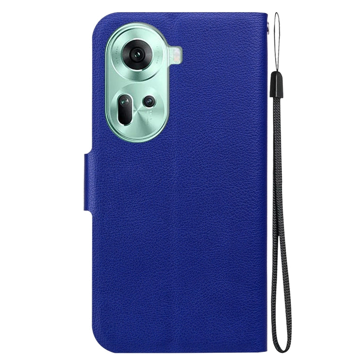 For OPPO Reno11 Global Ultra-thin Voltage Magnetic Buckle Leather Phone Case