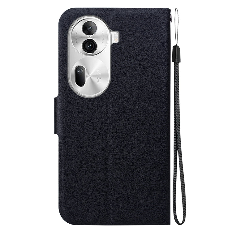For OPPO Reno11 Pro 5G Global Ultra-thin Voltage Magnetic Buckle Leather Phone Case