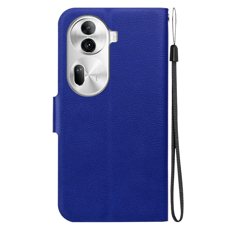 For OPPO Reno11 Pro 5G Global Ultra-thin Voltage Magnetic Buckle Leather Phone Case