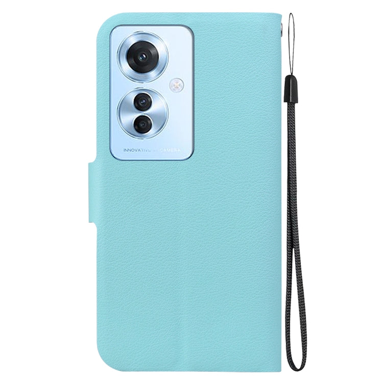 For OPPO Reno11 F / F25 Pro Global Ultra-thin Voltage Magnetic Buckle Leather Phone Case