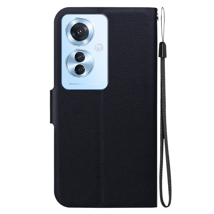 For OPPO Reno11 F / F25 Pro Global Ultra-thin Voltage Magnetic Buckle Leather Phone Case