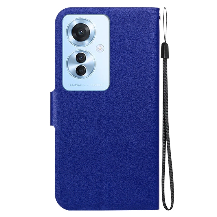 For OPPO Reno11 F / F25 Pro Global Ultra-thin Voltage Magnetic Buckle Leather Phone Case
