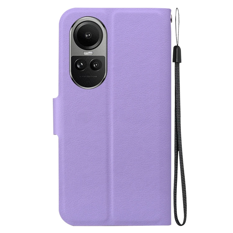 For OPPO Reno10 5G / Reno10 Pro 5G Global Ultra-thin Voltage Magnetic Buckle Leather Phone Case