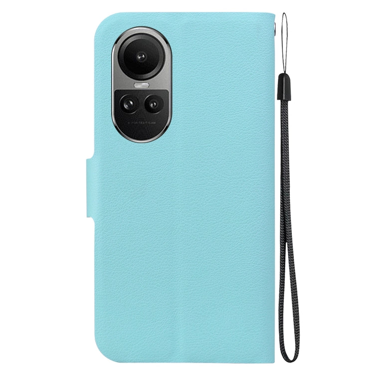 For OPPO Reno10 5G / Reno10 Pro 5G Global Ultra-thin Voltage Magnetic Buckle Leather Phone Case