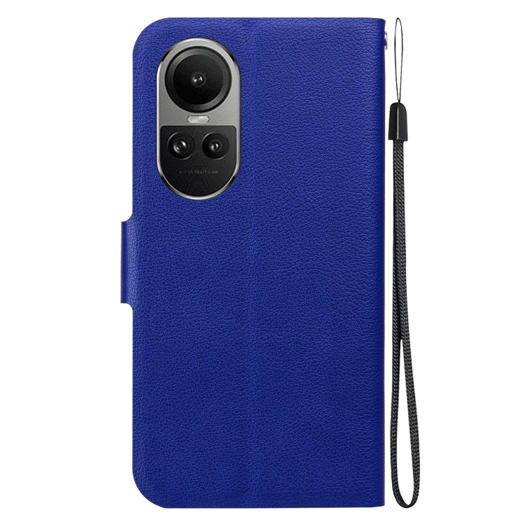 For OPPO Reno10 5G / Reno10 Pro 5G Global Ultra-thin Voltage Magnetic Buckle Leather Phone Case