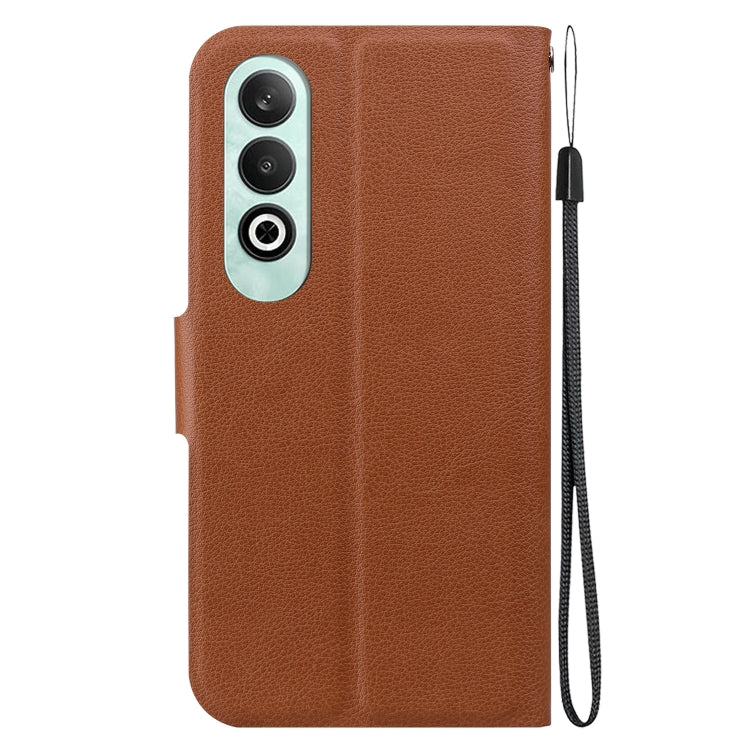 For OPPO K12 Ultra-thin Voltage Magnetic Buckle Leather Phone Case