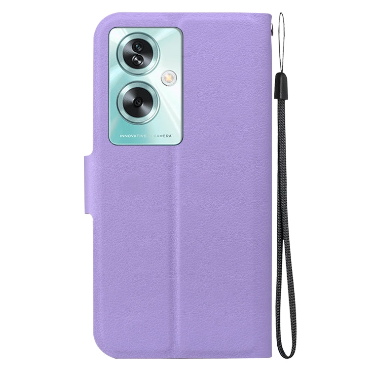 For OPPO A79 Global Ultra-thin Voltage Magnetic Buckle Leather Phone Case