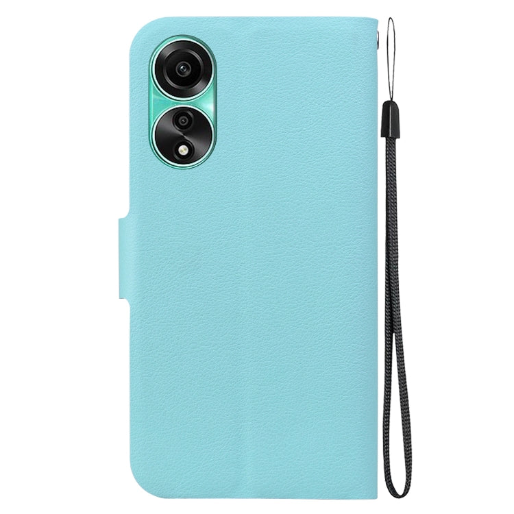 For OPPO A78 4G Ultra-thin Voltage Magnetic Buckle Leather Phone Case