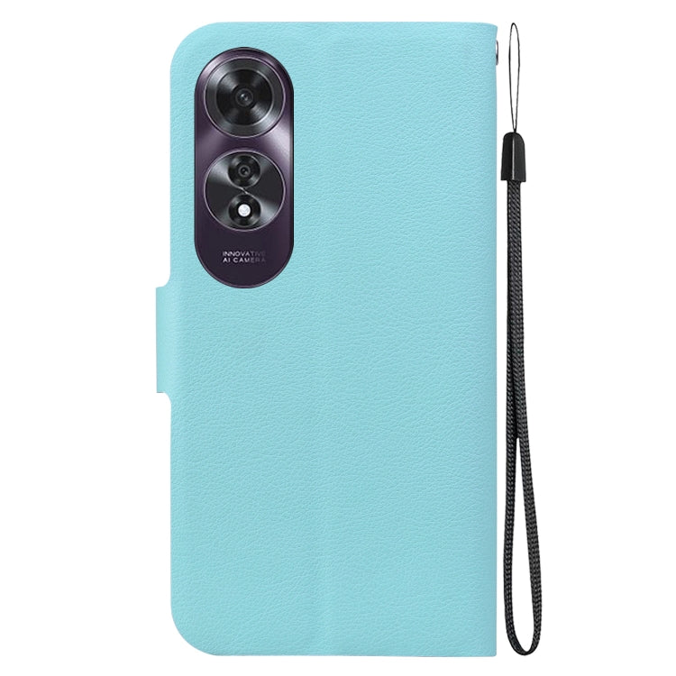 For OPPO A60 4G Ultra-thin Voltage Magnetic Buckle Leather Phone Case
