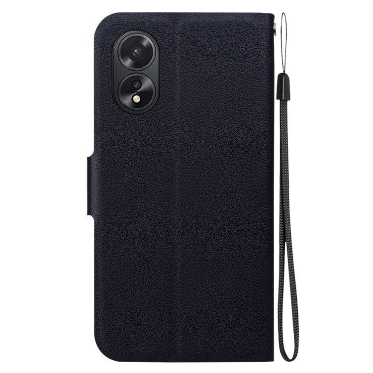 For OPPO A38 / A18 Ultra-thin Voltage Magnetic Buckle Leather Phone Case