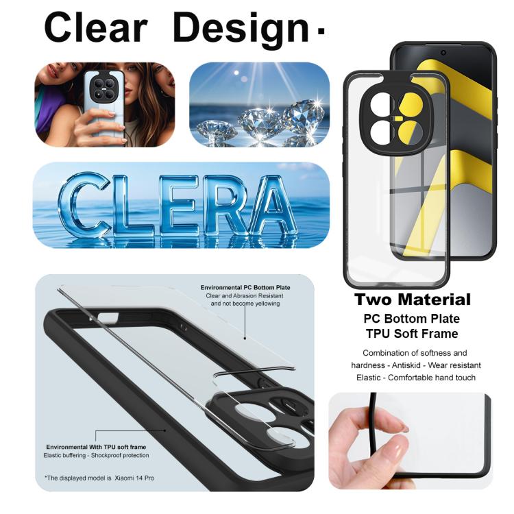 For Redmi Note 15 Pro+ 5G Global 163.3mm imak UX-9A Series Four-corner Airbag Shockproof Phone Case