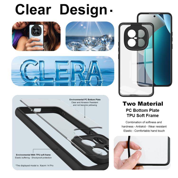For Redmi Note 15 Pro 4G Global 163.2mm imak UX-9A Series Four-corner Airbag Shockproof Phone Case