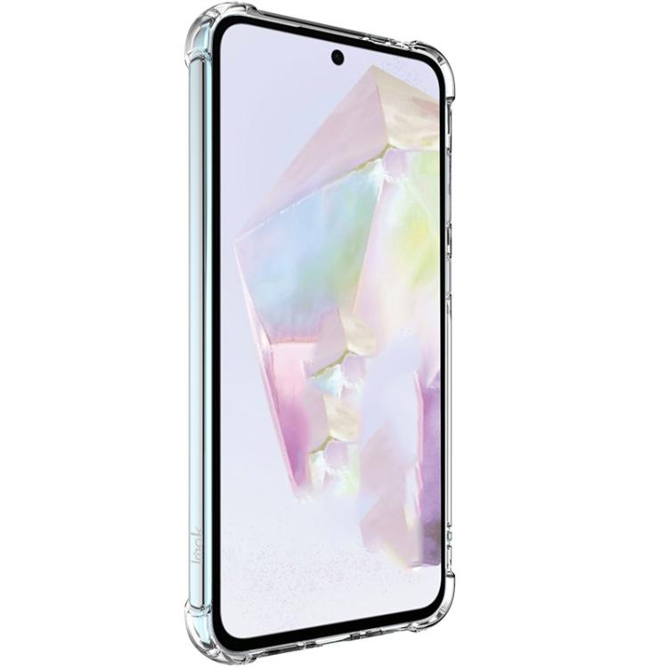 For Samsung Galaxy A26 5G imak Space Shield PC + TPU Airbag Shockproof Phone Case - Transparent