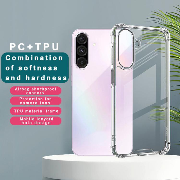 For Samsung Galaxy A26 5G imak Space Shield PC + TPU Airbag Shockproof Phone Case - Transparent