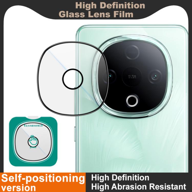 For vivo Y300 imak HD Glass Rear Camera Lens Film, Self-positioning Version