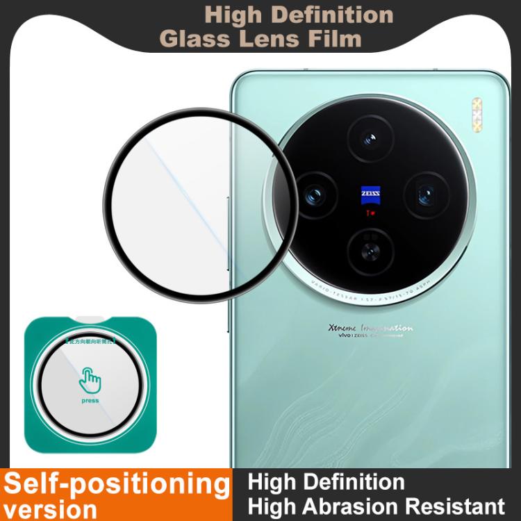 For vivo X100s imak HD Glass Rear Camera Lens Film, Self-positioning Version