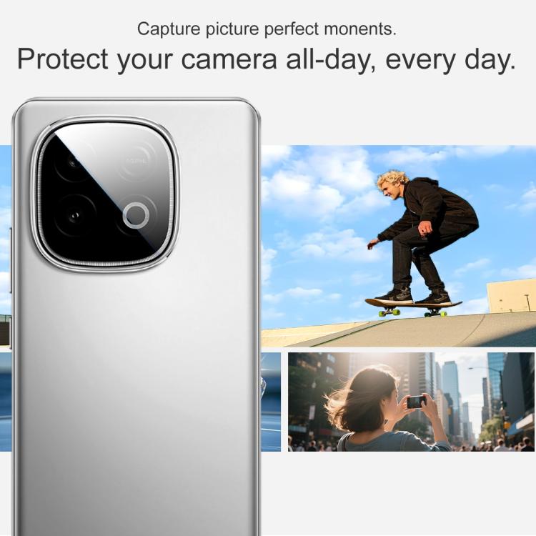 For vivo iQOO Z10 Turbo 5G / Pro 5G imak HD Glass Rear Camera Lens Film, Self-positioning Version