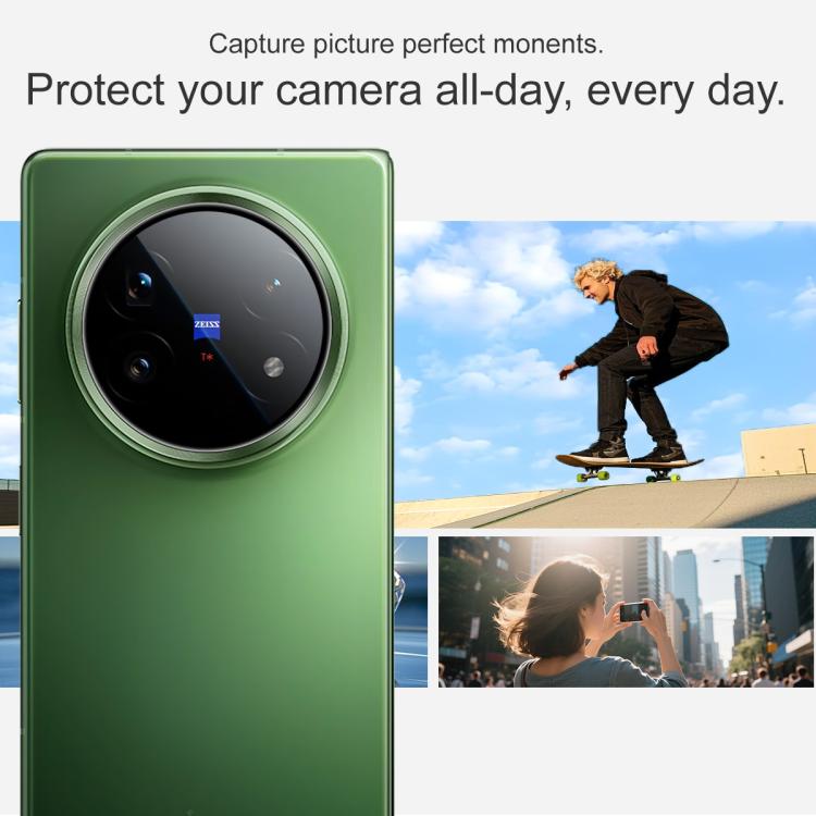 For vivo X Fold5 imak HD Glass Rear Camera Lens Film, Self-positioning Version