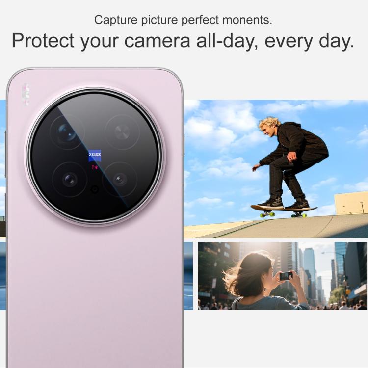 For vivo X300 Pro imak HD Glass Rear Camera Lens Film, Self-positioning Version