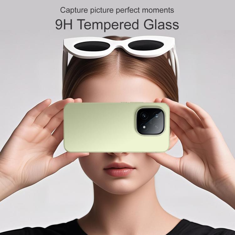 For vivo iQOO 15 imak HD Glass Rear Camera Lens Film, Self-positioning Version