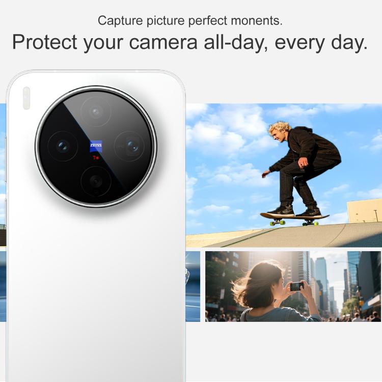 For vivo X300s imak HD Glass Rear Camera Lens Film, Self-positioning Version