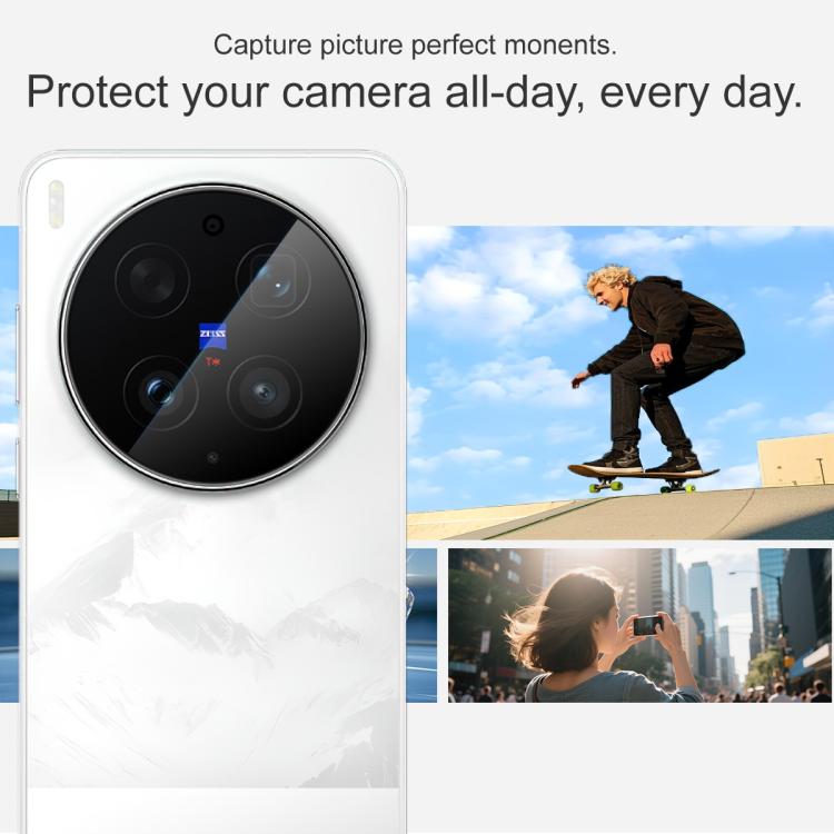 For vivo X300 Ultra imak HD Glass Rear Camera Lens Film, Self-positioning Version