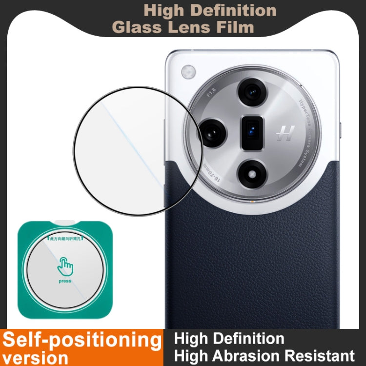 For OPPO Find X7 5G / Find X7 Ultra 5G imak HD Glass Rear Camera Lens Film, Self-positioning Version