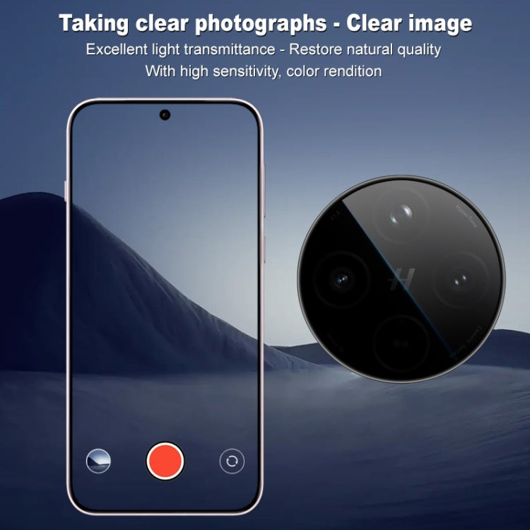 For OPPO Find X8 5G imak HD Glass Rear Camera Lens Film, Self-positioning Version