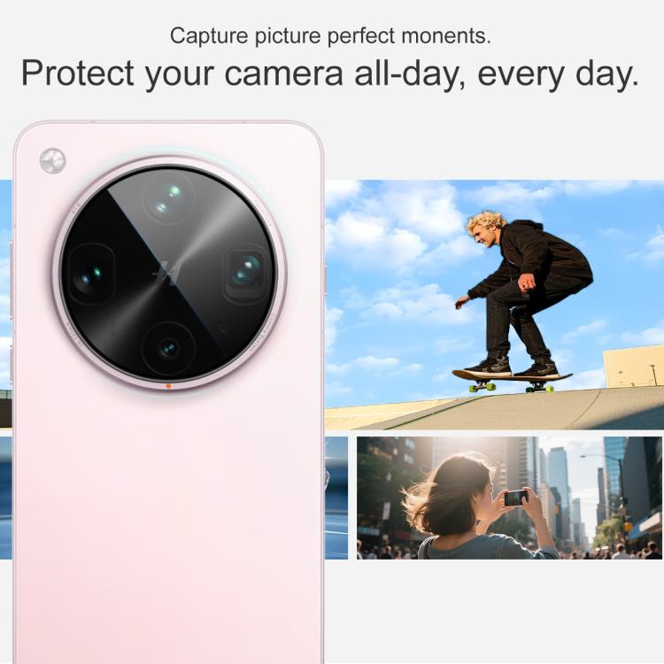 For OPPO Find X8 Ultra imak HD Glass Rear Camera Lens Film, Self-positioning Version