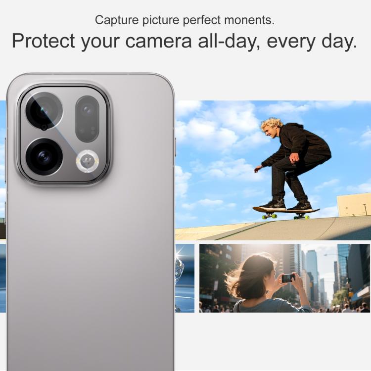 For OPPO Find X9 imak HD Glass Rear Camera Lens Film, Self-positioning Version