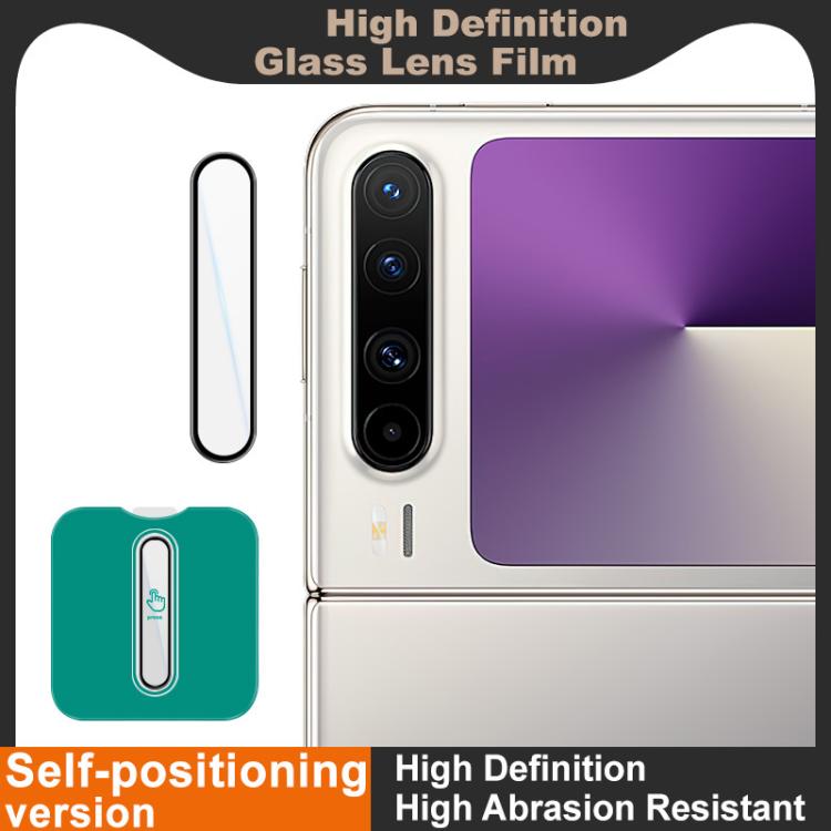 For Huawei Pura X imak HD Glass Rear Camera Lens Film, Self-positioning Version