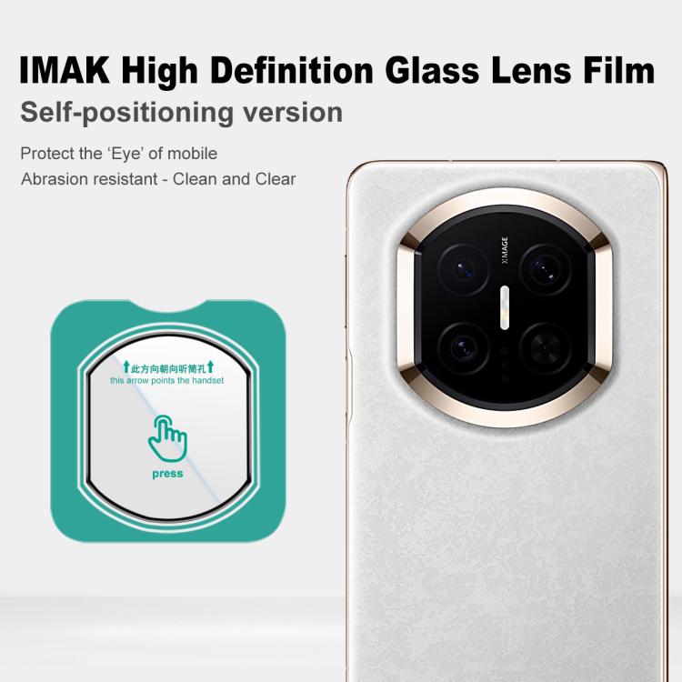 For Huawei Mate X7 imak HD Glass Rear Camera Lens Film, Self-positioning Version