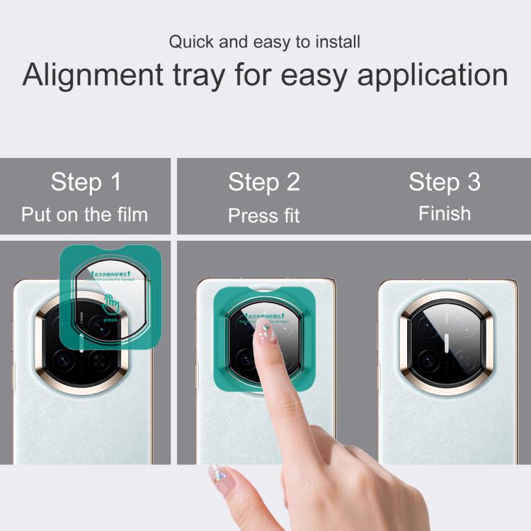 For Huawei Mate X7 imak HD Glass Rear Camera Lens Film, Self-positioning Version