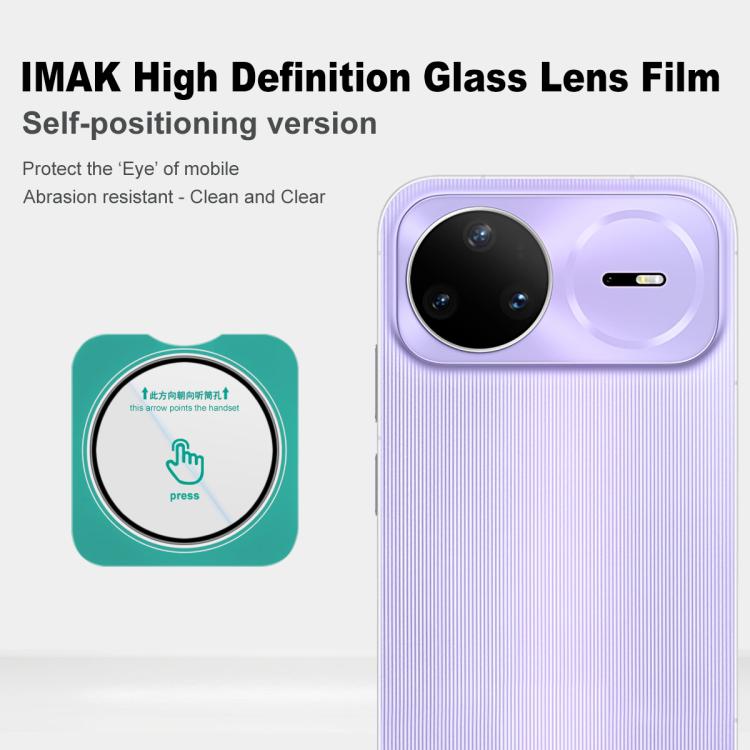 For Huawei nova 15 Pro imak HD Glass Rear Camera Lens Film, Self-positioning Version