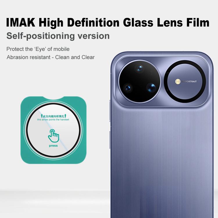 For Huawei nova 15 Ultra imak HD Glass Rear Camera Lens Film, Self-positioning Version