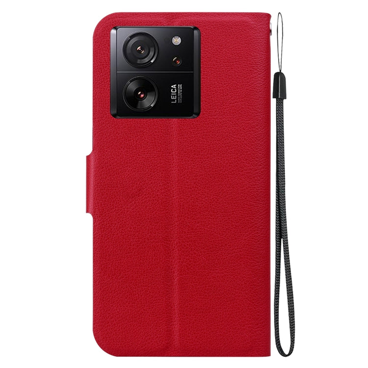 For Xiaomi 13T / 13T Pro / K60 Ultra Ultra-thin Voltage Magnetic Buckle Leather Phone Case