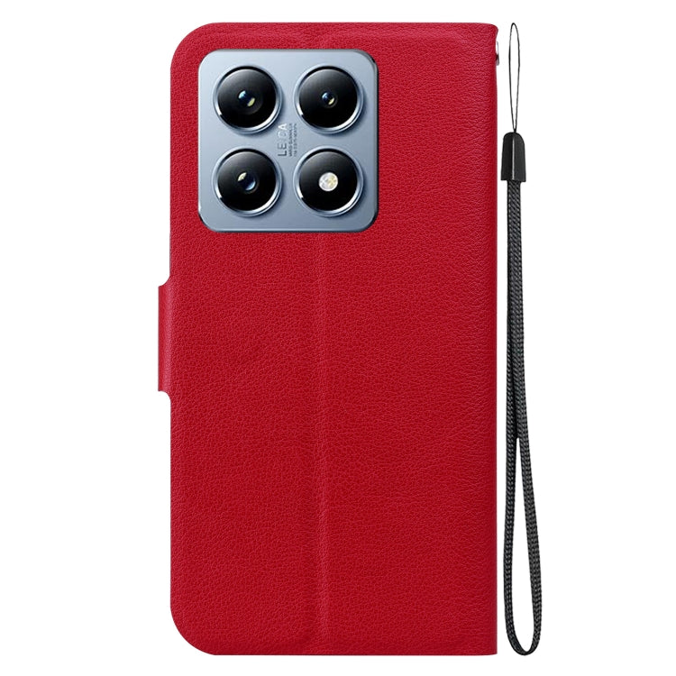 For Xiaomi 14T Pro Ultra-thin Voltage Magnetic Buckle Leather Phone Case