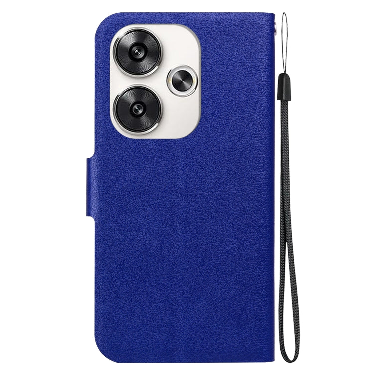 For Xiaomi Poco F6 Ultra-thin Voltage Magnetic Buckle Leather Phone Case