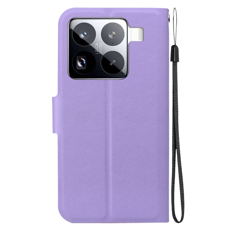 For Xiaomi 15 Pro Ultra-thin Voltage Magnetic Buckle Leather Phone Case