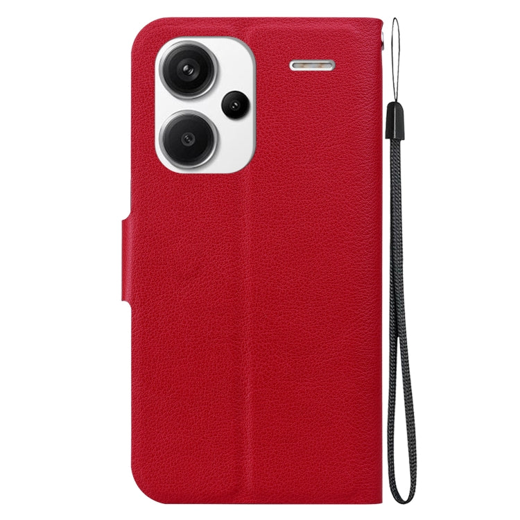 For Redmi Note 13 Pro+ Ultra-thin Voltage Magnetic Buckle Leather Phone Case