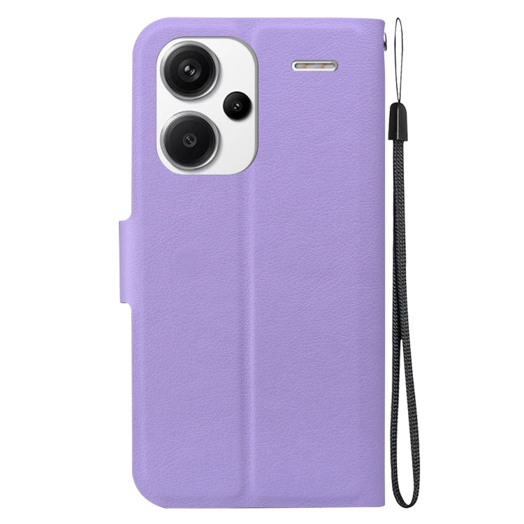 For Redmi Note 13 Pro+ Ultra-thin Voltage Magnetic Buckle Leather Phone Case