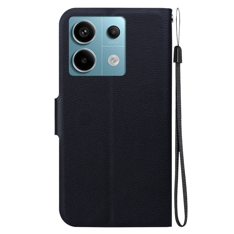 For Redmi Note 13 Pro 5G / Poco X6 Global Ultra-thin Voltage Magnetic Buckle Leather Phone Case