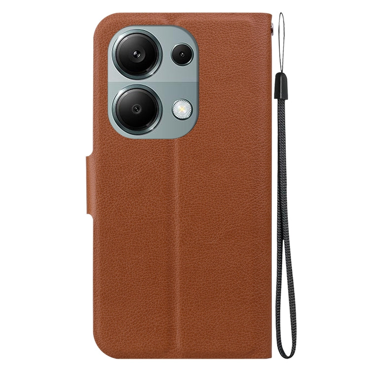 For Redmi Note 13 Pro 4G / Poco M6 Pro 4G Ultra-thin Voltage Magnetic Buckle Leather Phone Case