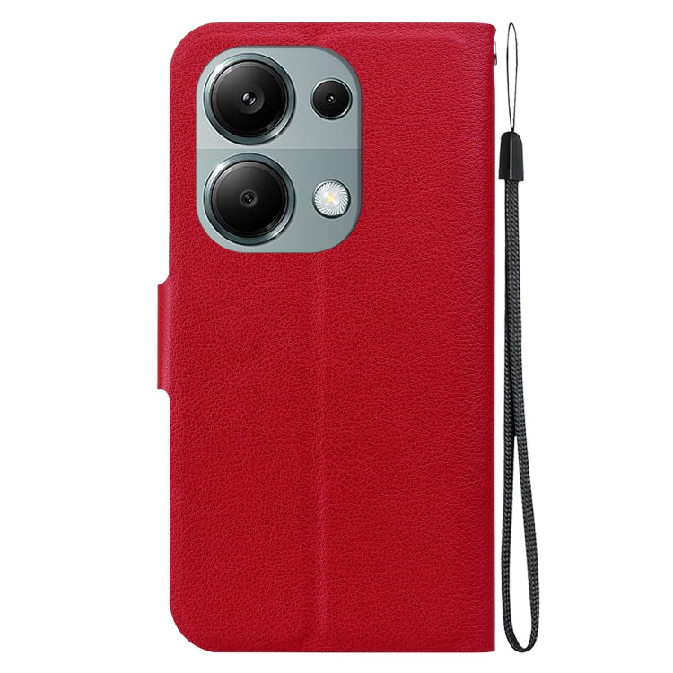 For Redmi Note 13 Pro 4G / Poco M6 Pro 4G Ultra-thin Voltage Magnetic Buckle Leather Phone Case