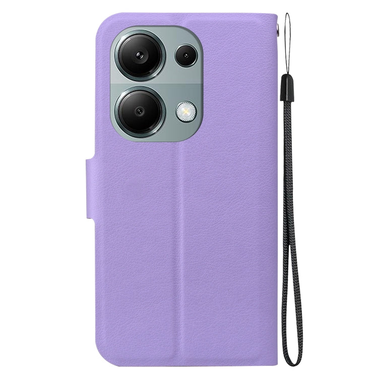 For Redmi Note 13 Pro 4G / Poco M6 Pro 4G Ultra-thin Voltage Magnetic Buckle Leather Phone Case
