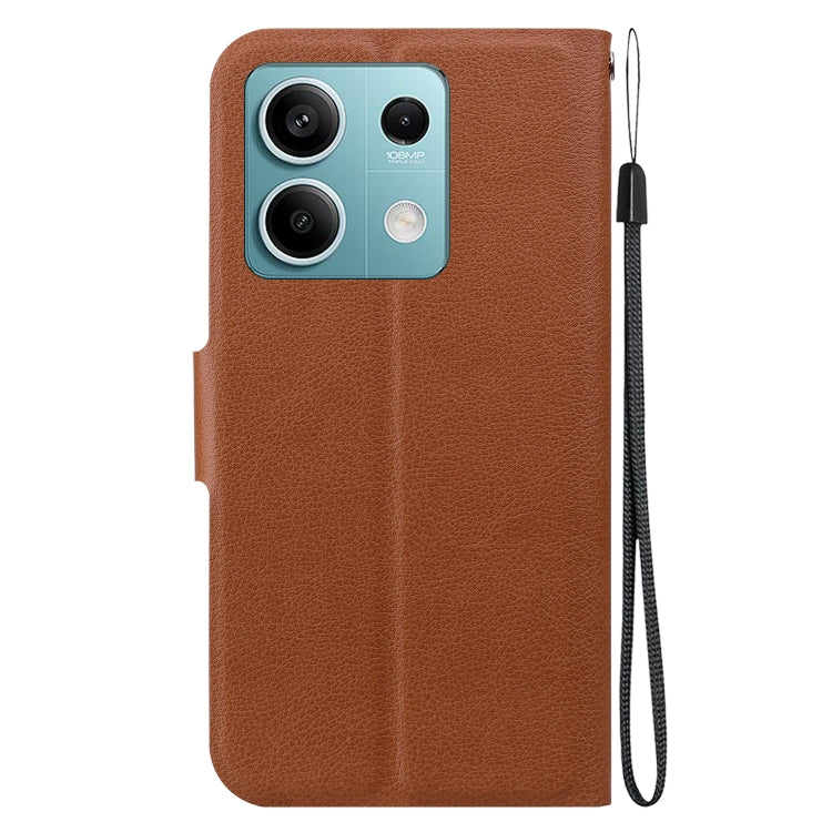 For Redmi Note 13 5G Ultra-thin Voltage Magnetic Buckle Leather Phone Case