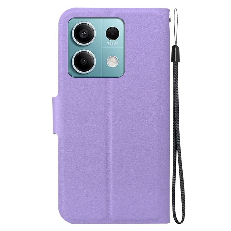 For Redmi Note 13 5G Ultra-thin Voltage Magnetic Buckle Leather Phone Case