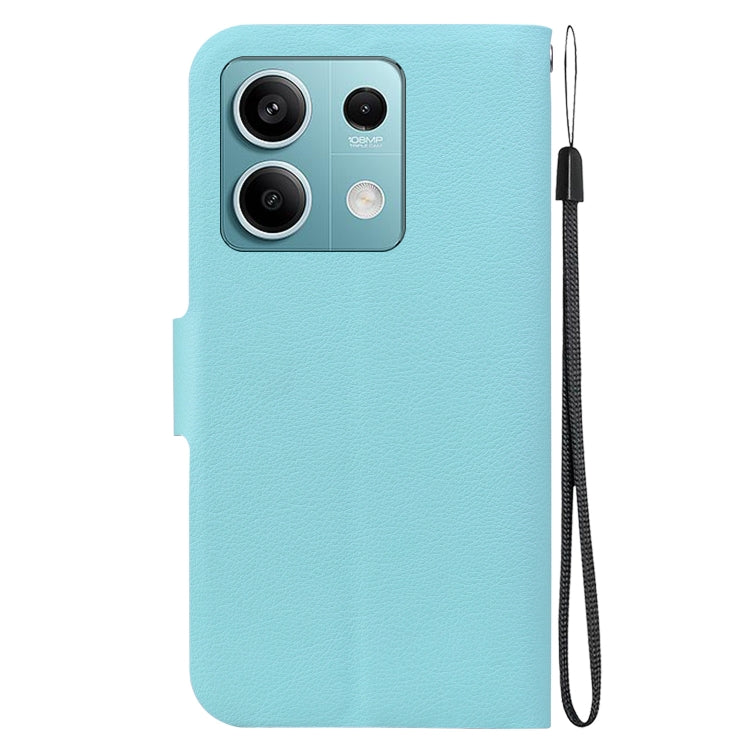 For Redmi Note 13 5G Ultra-thin Voltage Magnetic Buckle Leather Phone Case