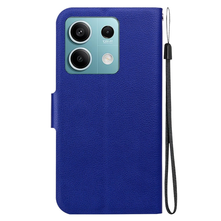 For Redmi Note 13 5G Ultra-thin Voltage Magnetic Buckle Leather Phone Case
