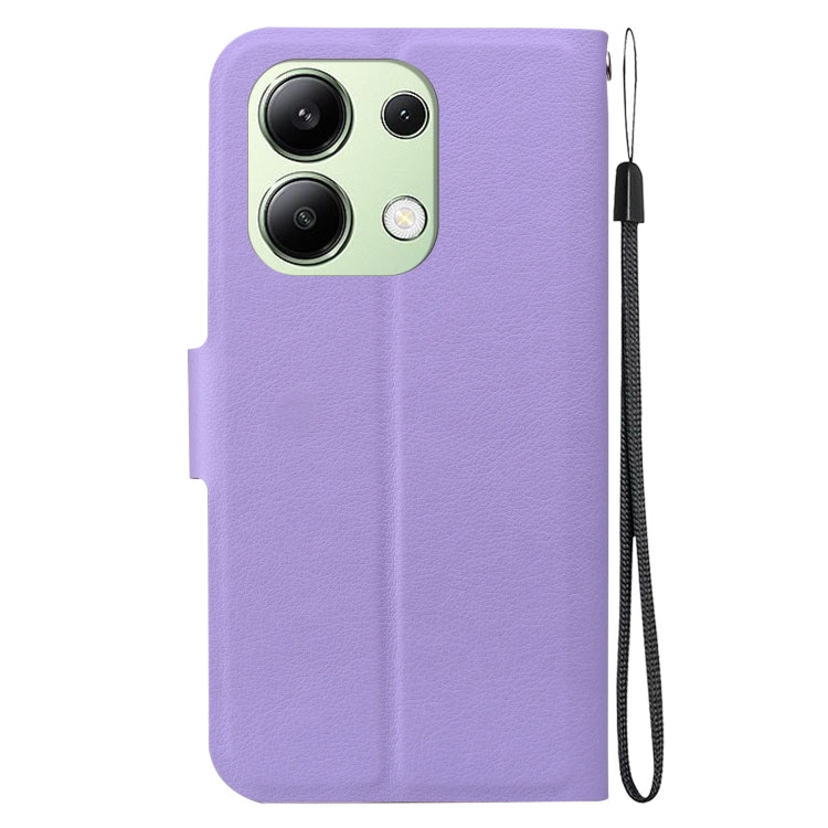 For Redmi Note 13 4G Global Ultra-thin Voltage Magnetic Buckle Leather Phone Case